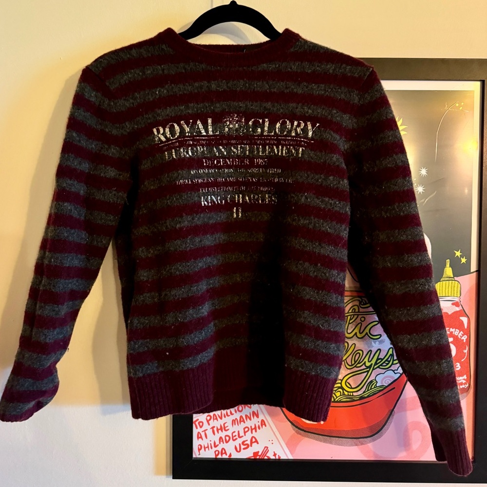 Vintage 100% wool sweater